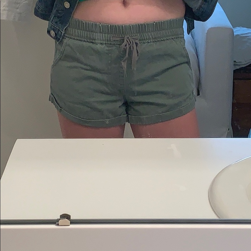 Army Green Shorts